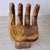Carved Wooden Sculpture Chair in the Shape of a Hand, 1980s For Sale - Image 11 of 18