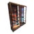 Pair of Mid 20th Century John Widdicomb[Unsigned] Faux Tortoiseshell, Rosewood and Glass Etageres, Attributed For Sale