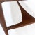 Oiled Walnut Tile Insert Floating Top Mid-Century Long Surfboard Coffee Table For Sale - Image 9 of 12