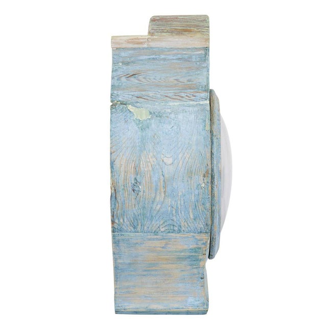 Mid 19th Century Swedish Pine Long Case Mora Clock For Sale - Image 6 of 15