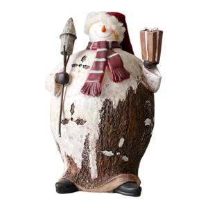 Vintage Snowman Christmas Decor Figure