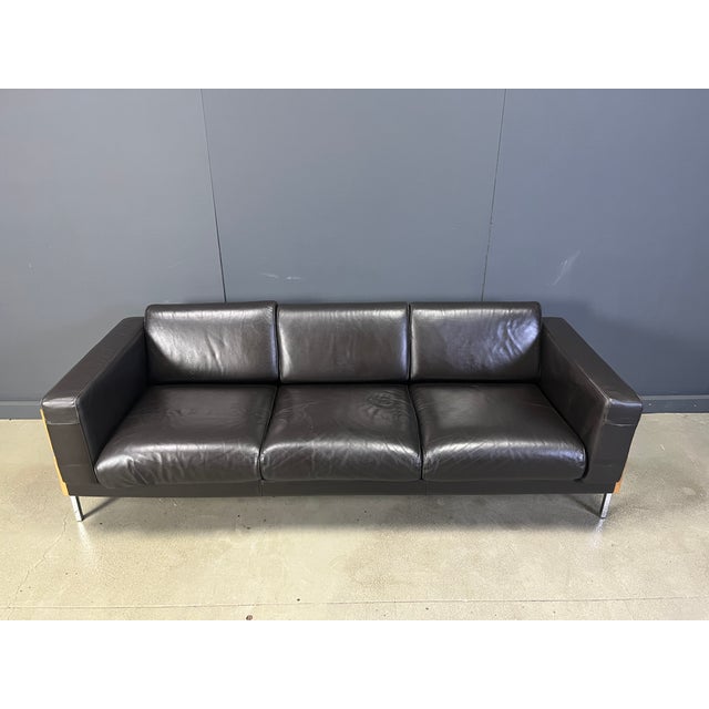 Forum Three Seater Sofa by Robin Day for Habitat, 1980s For Sale - Image 4 of 12