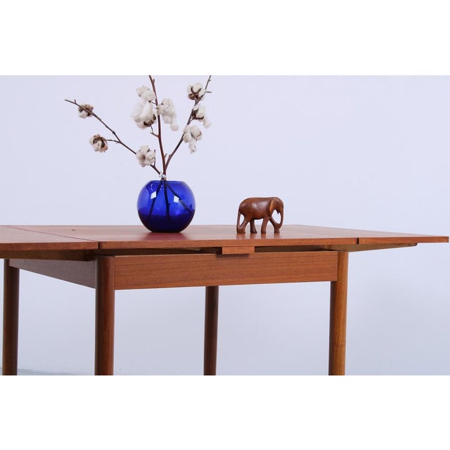 Small Extendable Dining Table in Teak by Cees Braakman for Pastoe, 1950s For Sale - Image 11 of 18