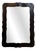 Vintage Convex and Concave Distorting Mirror For Sale