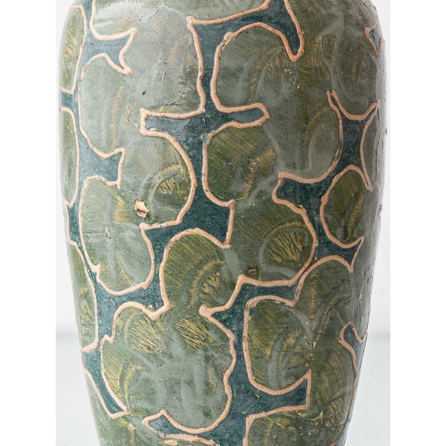 Camouflage Vase by Michael Andersen & Son, Denmark, 1916-1920 For Sale - Image 9 of 15