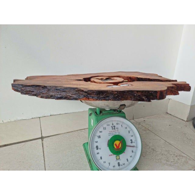 Meteor Through Time – One-of-a-Kind Handcrafted Driftwood Wall Clock Sculpture For Sale - Image 17 of 18