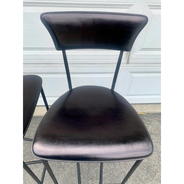 Contemporary Arper Italian Bar Stools For Sale - Image 3 of 10