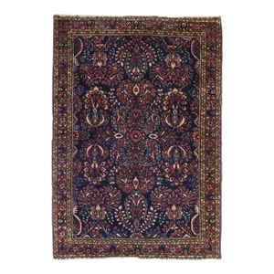 Antique Sarouk Rug 3'4'' x 4'8''
