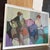 Textile Late 20th Century Itzchak Tarkay Original Oil on Canvas For Sale - Image 7 of 11