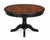 20th Century Colonial Revival Pedestal Dining Table | Old Town Chapel™ Aged Hickory | Extending 42” Round to 54” Oval For Sale - Image 4 of 8