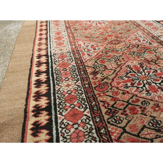 Early 20th Century Galerie Shabab Collection Early 20th Century Persian Serab Runner For Sale - Image 5 of 10