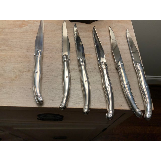 I love these French stainless steel steak knives they are elegant, durable, and great quality and will make a fine...
