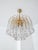 Murano Glass Teardrop Chandelier with Gilded Frame attributed to Paolo Venini, 1970s For Sale - Image 14 of 18