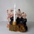Contemporary Reclaimed Pine and Pink Marble Candle Holder — Yakisugi Charred, Melting Collection | Gabor Gobi For Sale - Image 3 of 10