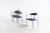 Metal Danish Chairman Chairs by Hansen & Sorensen, Set of 4 For Sale - Image 7 of 15