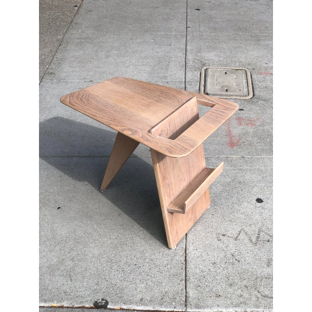 Mid-Century Modern Jens Risom Magazine Side Table For Sale - Image 3 of 5