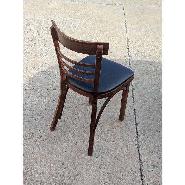 Mid 20th Century Mid 20th Century Bentwood Bistro Chair in the Style of Thonet For Sale - Image 5 of 7