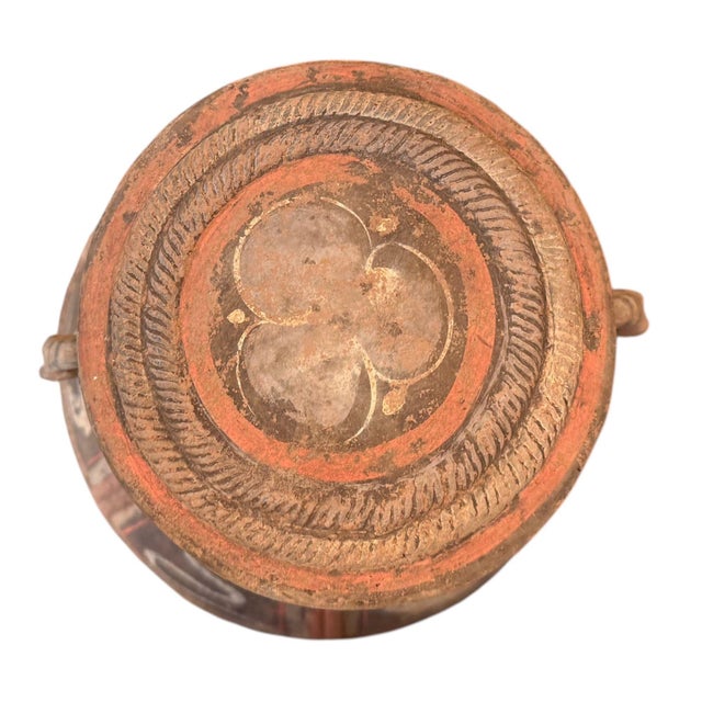 Ancient Chinese Zhou Dynasty Zodiac Pottery Vase, 500–200 Bc. For Sale - Image 14 of 18
