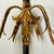 Hollywood Regency Gilt Iron Sword Form Two Arm Candle Wall Sconce, 36”h For Sale - Image 10 of 11