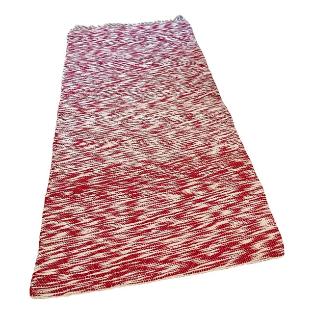 Turkish Kilim Flat Weave Runner For Sale