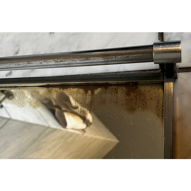 Modern Chromed Tray by Jacques Adnet, 1930s For Sale - Image 10 of 14