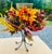 Traditional Bright and Summery/Fall Sunflower Candelabrum For Sale - Image 3 of 5
