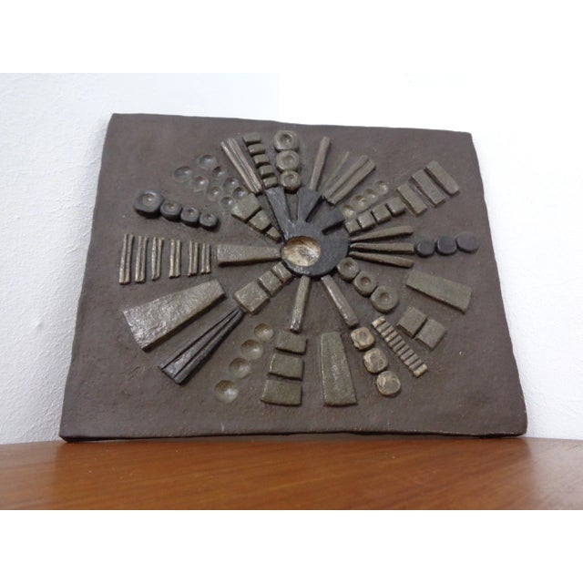 Ceramic relief from the 1960s. Ritz signature not readable.