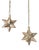 Vintage Star Hanging Lamps, 1970s, Set of 2 For Sale