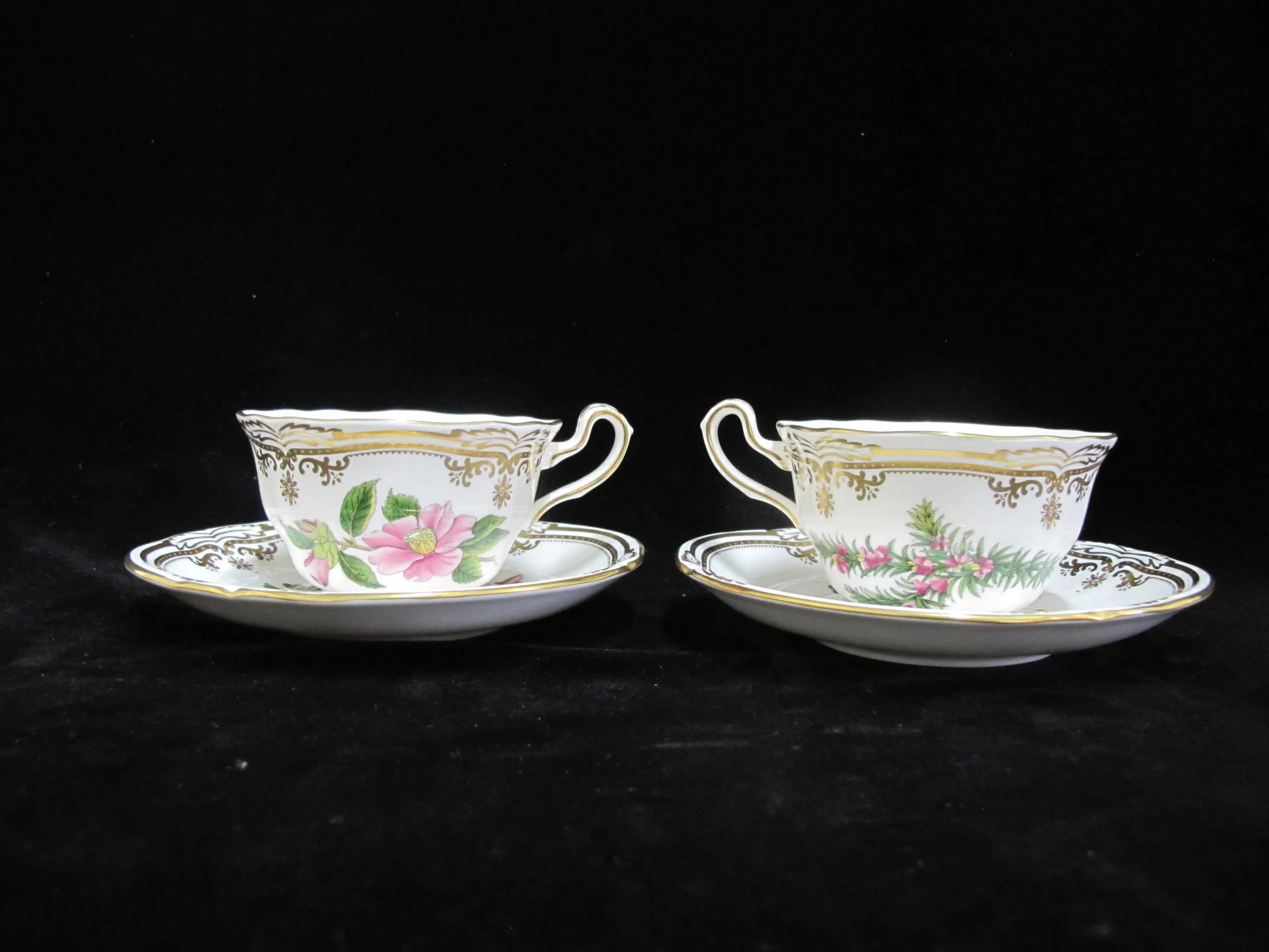Spode Stratford Flowers 三角皿 上部より14.5×2.5 Spode Stafford Flowers Oxalis Thumberia Camellia Oxalis Cup