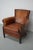 Vintage Dutch Club Chair in Cognac Colored Leather For Sale - Image 10 of 14