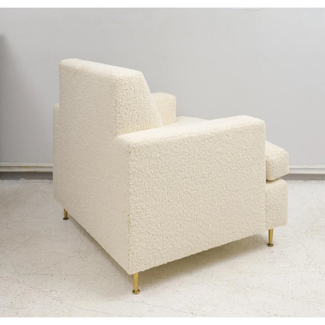 Bespoke Lounge Chairs in the Jean Michel Frank Manner - a Pair For Sale - Image 4 of 11