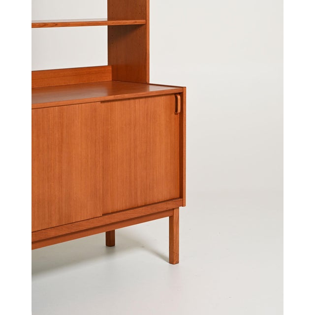 Wood Vinatge Teak Bookcase from Bodafors, 1950s For Sale - Image 7 of 10