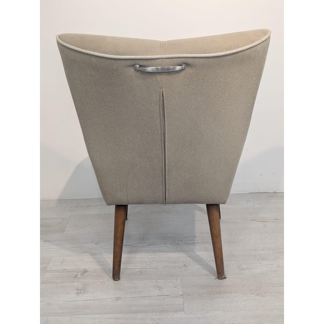 Beige Vintage Lounge Chair from Knechtel, 1960 For Sale - Image 8 of 18