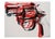Andy Warhol, Gun (black and red on white) Matt 250gsm conservation digital paper Image size 30 × 40 cm (11.81 x 15.75 in)...