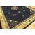 Navy Blue 1930s Navy Blue 4 Pointed Star Medallion Antique Chinese Peking Room Size Rug For Sale - Image 8 of 9