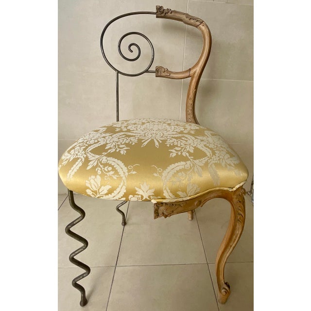1980s Pair of "Louis Philippe Stark" Chairs For Sale - Image 4 of 9