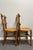 Brown A Pair of Antique Ladder Back Chairs With Caned Seats For Sale - Image 8 of 8