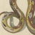 Yellow Bertuch, Two Patterned Snakes in Coils, 1805, Print For Sale - Image 8 of 12