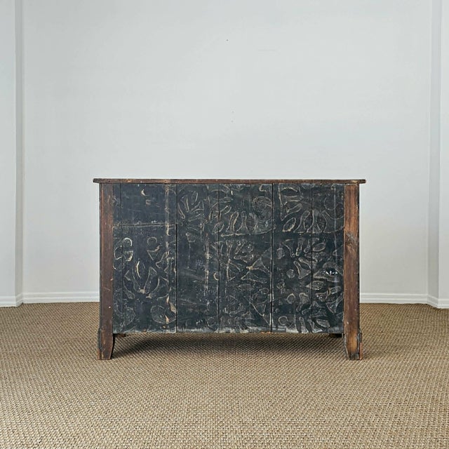 Antique Ebonized Pine Chest of Drawers - Circa 1830 For Sale - Image 17 of 18