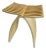 Herman Miller Tan Wood "Capelli" Stool For Sale