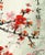 Chinese Chinese Red Plum Blossoms Silk Serigraph For Sale - Image 3 of 5