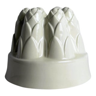 Antique English Ironstone Jelly Mold For Sale