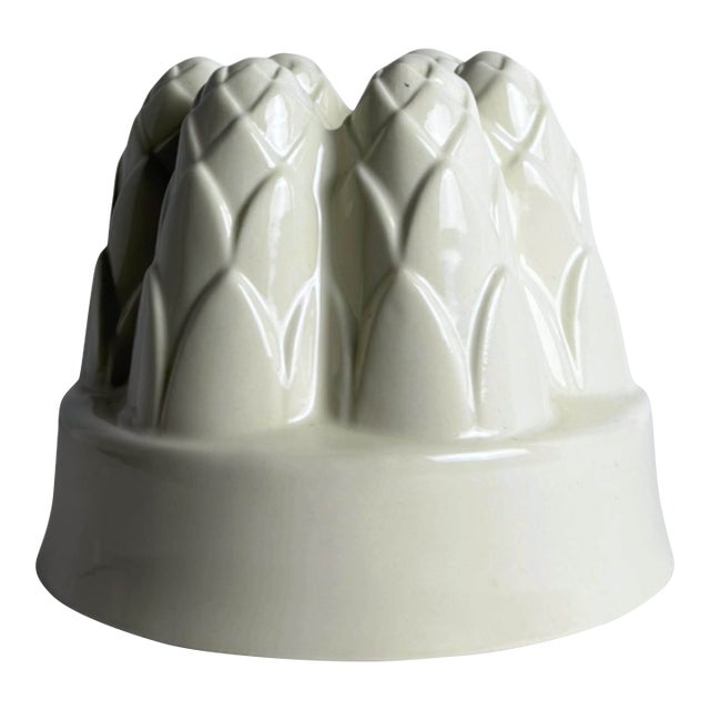 Antique English Ironstone Jelly Mold For Sale