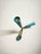 Metal Sputnik Wall Light with Adjustable Brass Arms, 1960s For Sale - Image 7 of 10