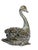 Metal 1880’s Victorian Meriden Britannia Quadruple Plate Figural Swan Covered Vessel For Sale - Image 7 of 9