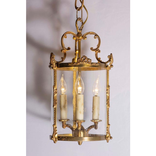 Neoclassical Mid 20th Century French Lantern For Sale - Image 3 of 8