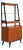 Scandinavian Teak Bookcase with Pull-Out Desk, 1960s For Sale