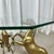 Hollywood Regency Style Coffee Table with Patinated Brass Horses and Glass Top, 1970 For Sale - Image 14 of 18