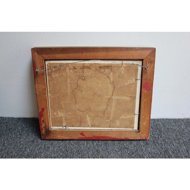 1940s Elaine Plishker Auchmoody Still Life With Duck Oil on Canvas For Sale - Image 5 of 13