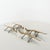 Gio Ponti Sculptural Wings Italian Brass Drawer Pulls Door Handles - Set of 4 For Sale - Image 4 of 7